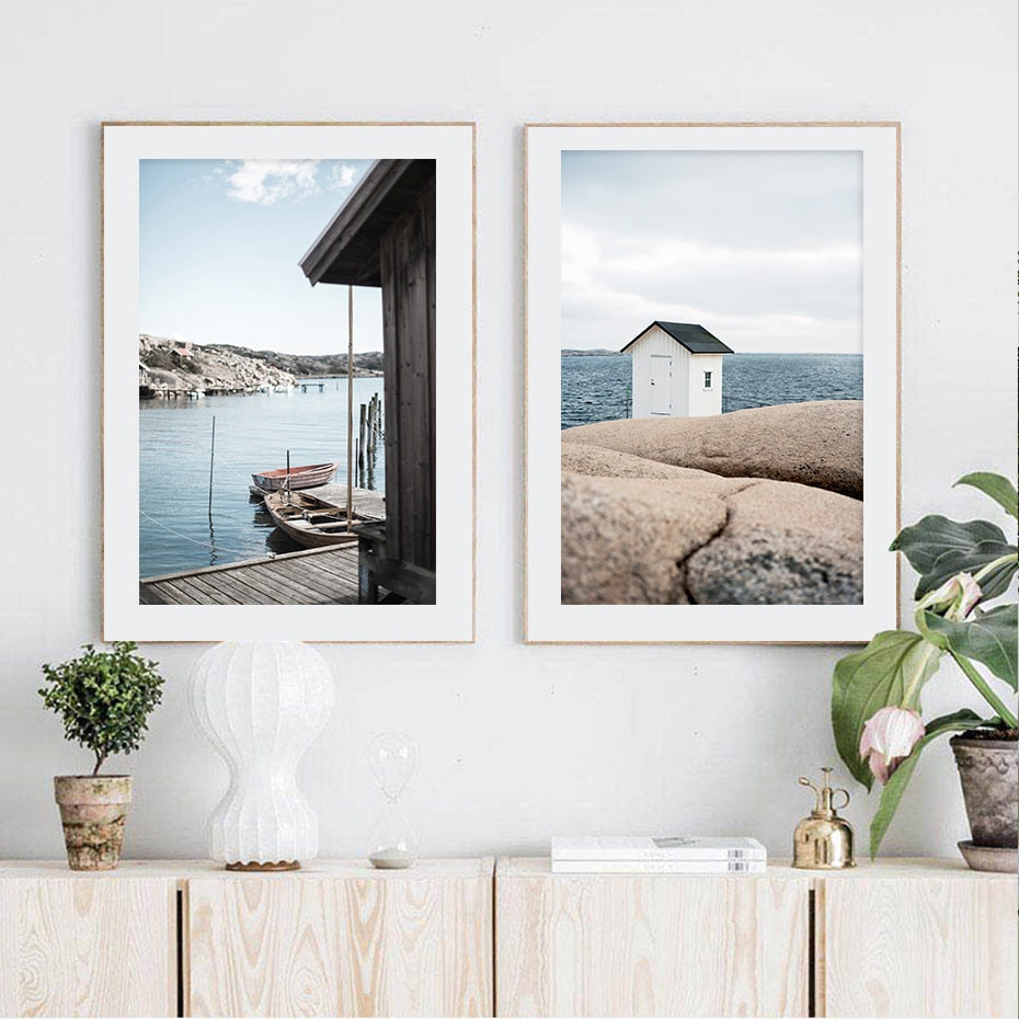 Archipelago Scene | Wall Art Poster | Beautiful Island Landscape Print | Home Decor Poster