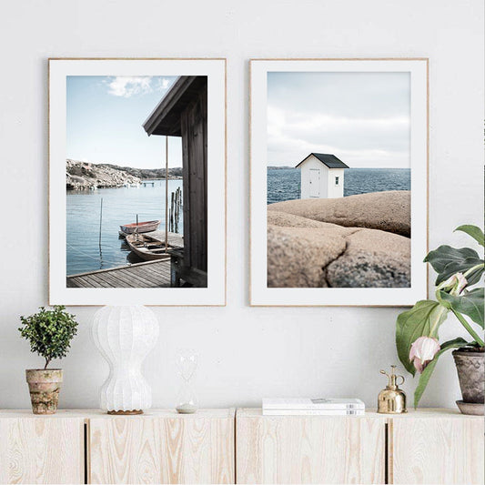 Archipelago Scene | Wall Art Poster | Beautiful Island Landscape Print | Home Decor Poster