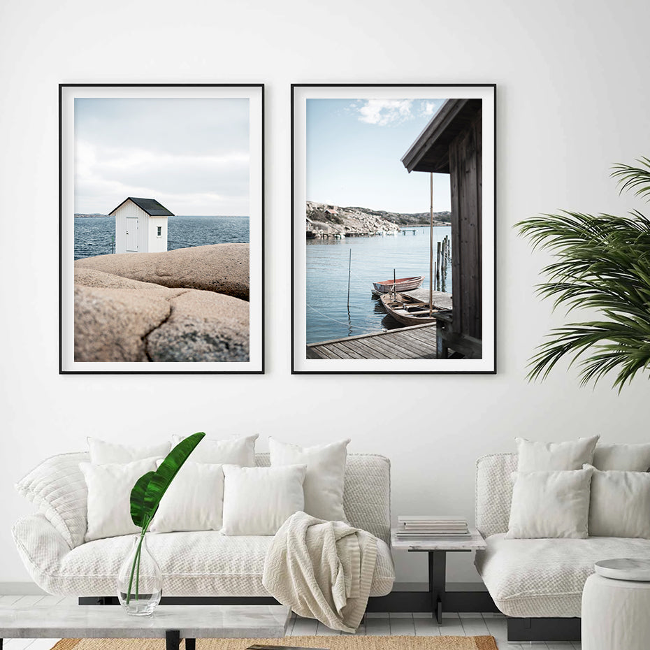 Archipelago Scene | Wall Art Poster | Beautiful Island Landscape Print | Home Decor Poster
