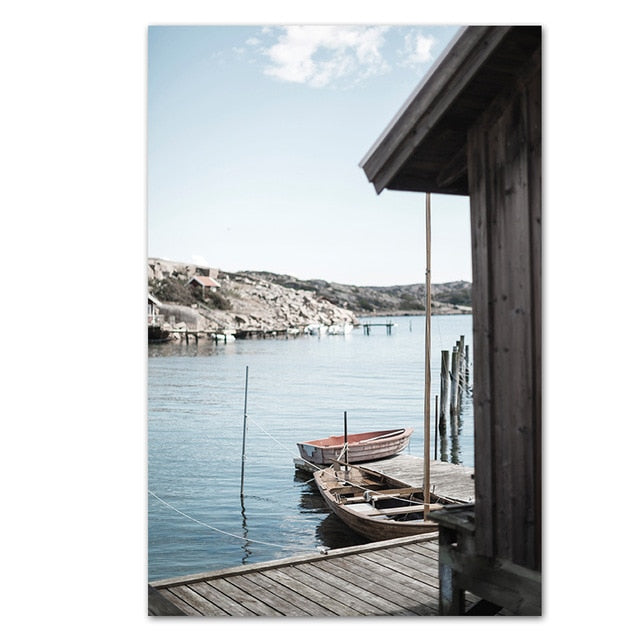 Archipelago Scene | Wall Art Poster | Beautiful Island Landscape Print | Home Decor Poster