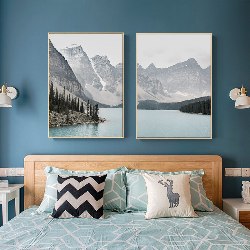 Nordic Fjord Landscape | Wall Art Poster | Scenic Nature Print | Home Decor | Scenic View Decor