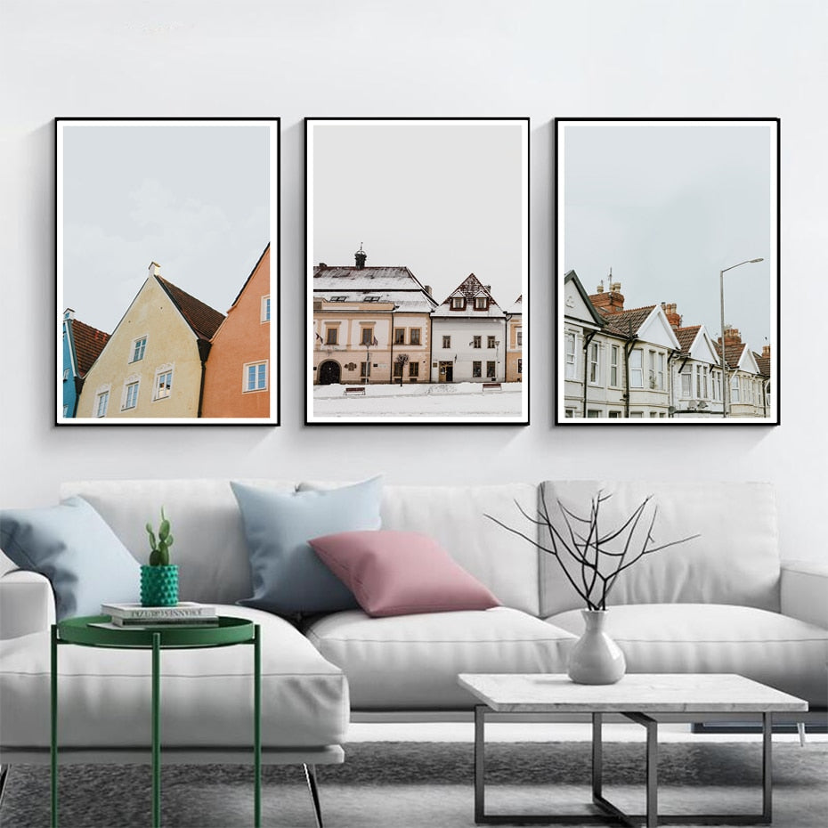 Abode Poster | Vibrant Home Decor | Captivating Wall Art | Modern Design | High-Quality Print | Perfect for Living Room or Office | Enhance Your Space
