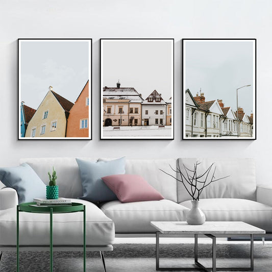 Abode Poster | Vibrant Home Decor | Captivating Wall Art | Modern Design | High-Quality Print | Perfect for Living Room or Office | Enhance Your Space