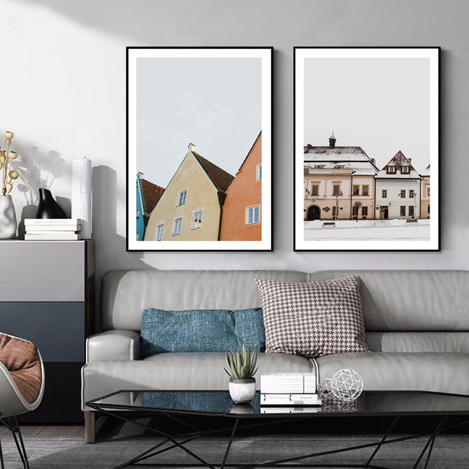 Abode Poster | Vibrant Home Decor | Captivating Wall Art | Modern Design | High-Quality Print | Perfect for Living Room or Office | Enhance Your Space