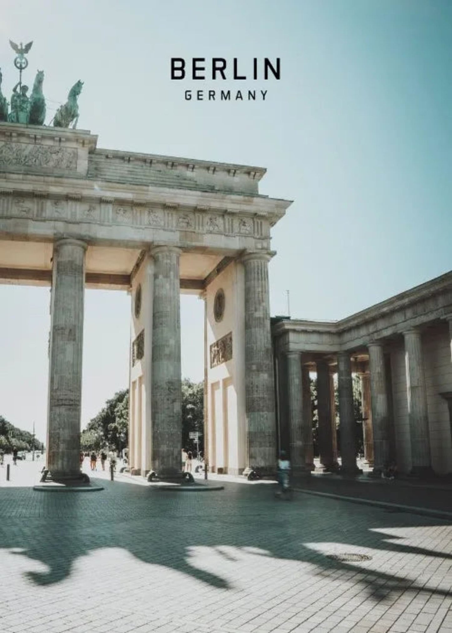 Brandenburg Gate | Berlin Cityscape Art