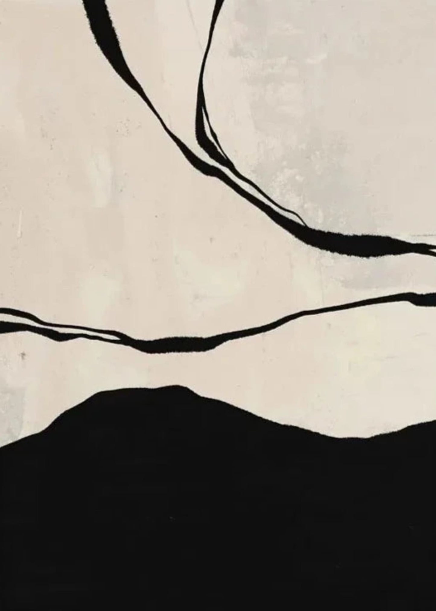 Minimalist Abstract Art | Ethereal Horizons Poster | Modern Wall Decor | Home & Office Artwork | Contemporary Visual Art