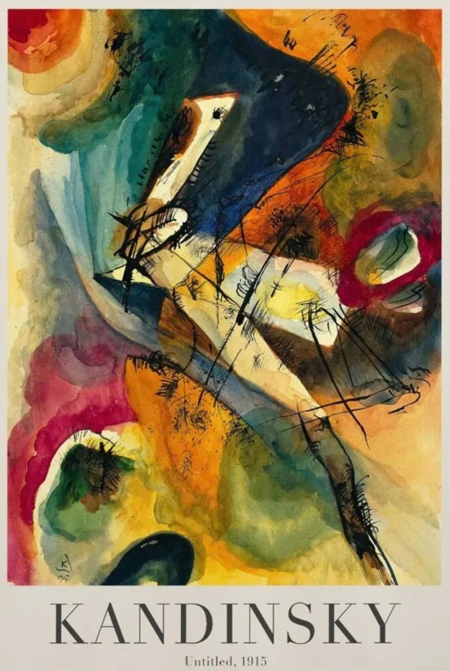 UNTITLED - KANDINSKY 1915