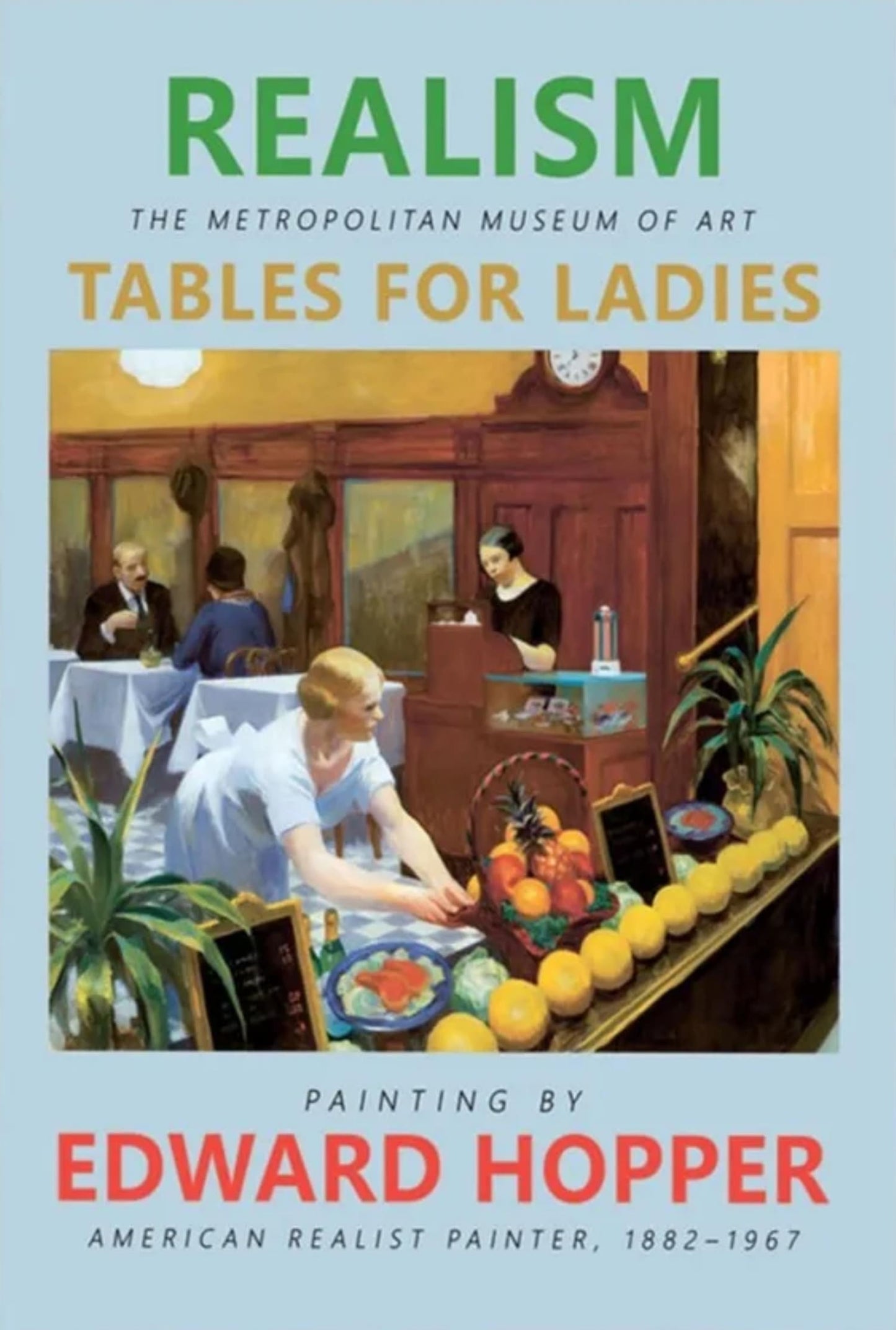 Edward Hopper | Tables for Ladies | Vintage Diner Scene
