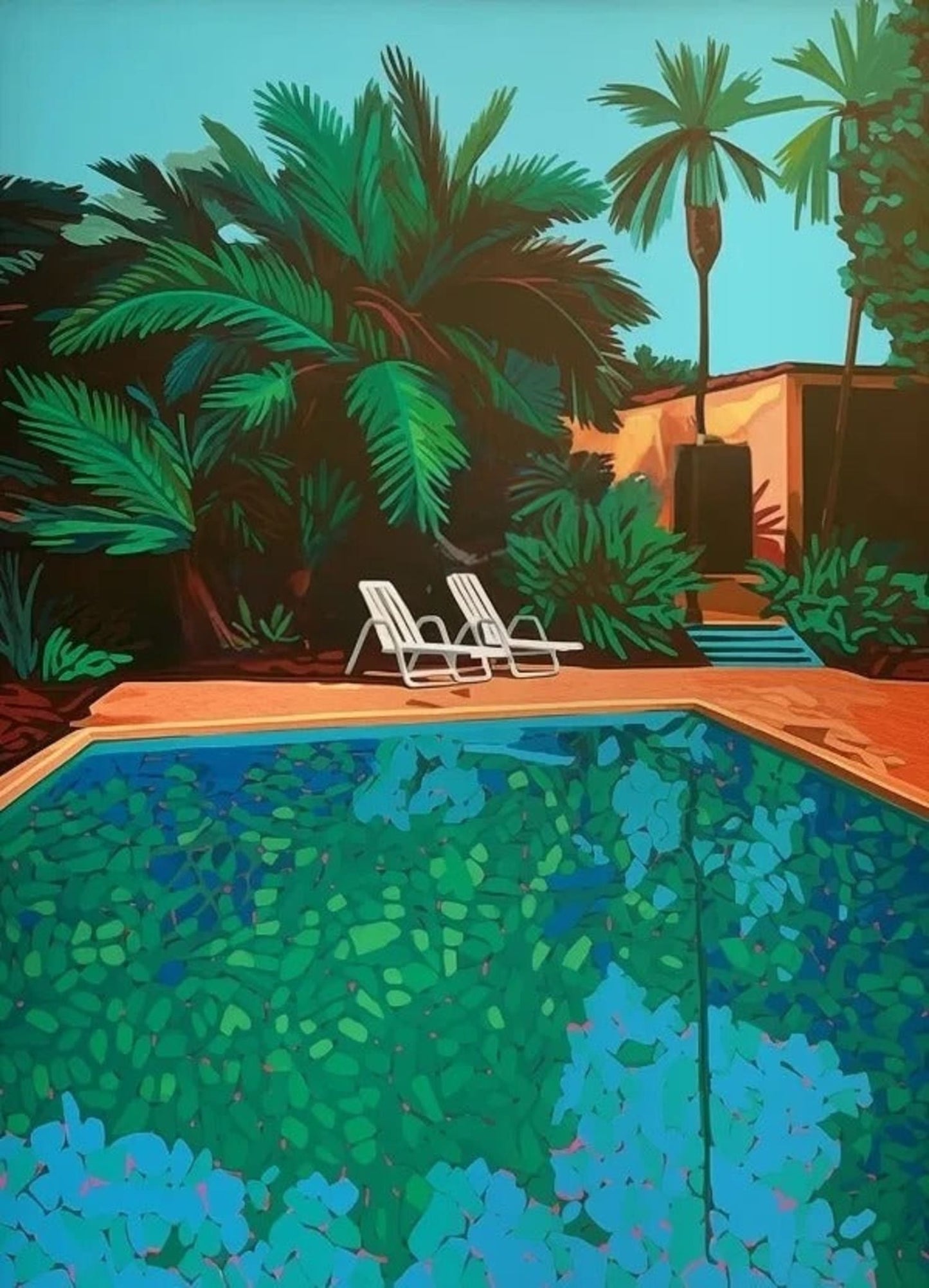 Retro Vaporwave Poster | Hiroshi Nagai | Japanese Tropical Beach | City Car Art Canvas | Wall Decor