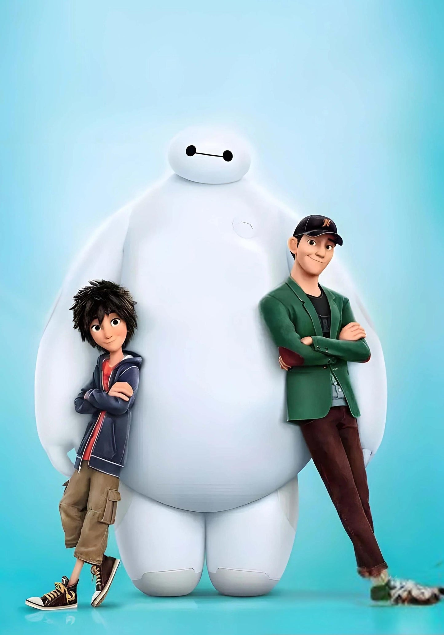 THE TRIO | BIG HERO 6 | Disney Movie Poster