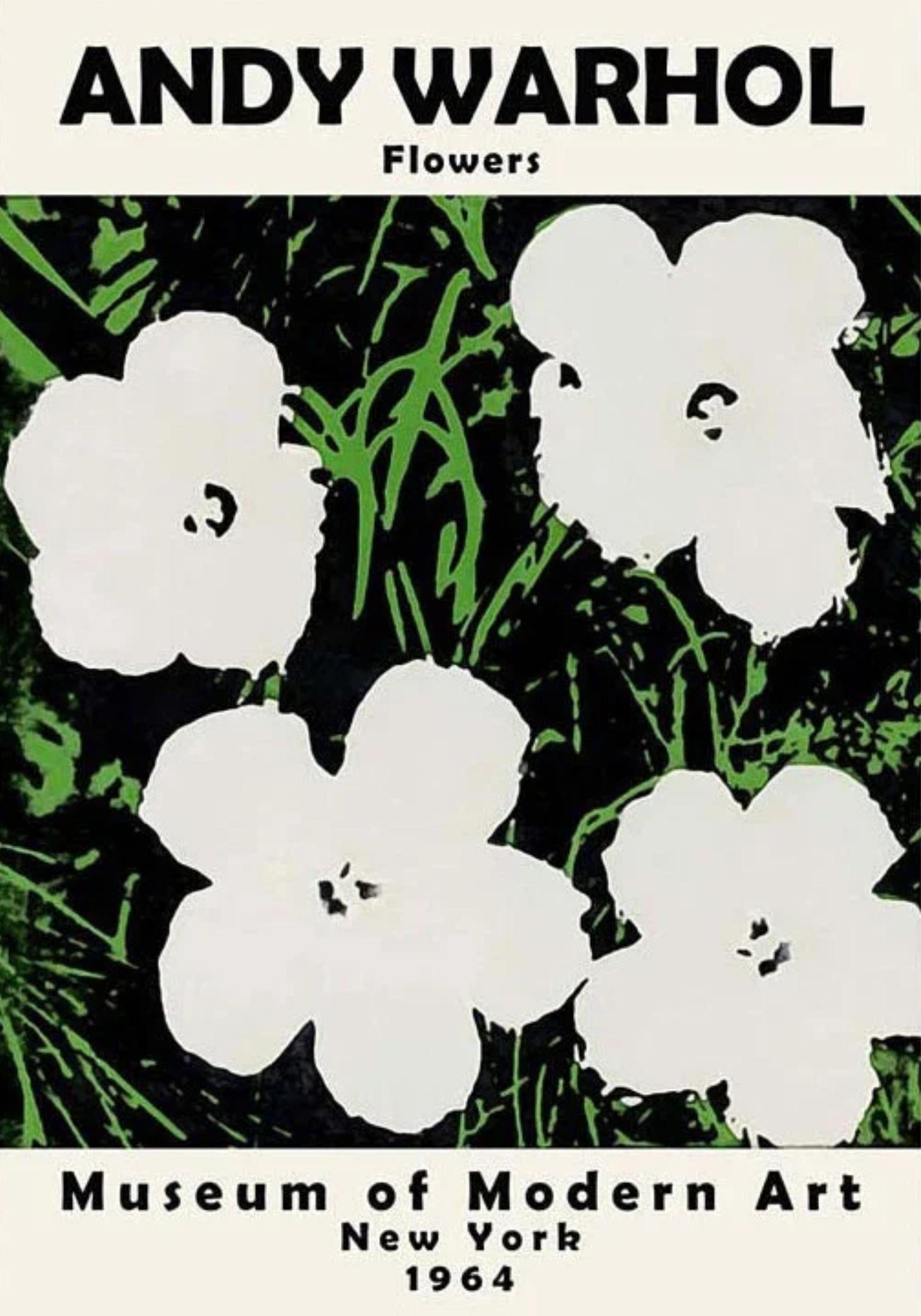 Andy Warhol | Flowers | Pop Art | Vibrant Floral 1964