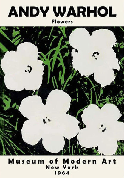 Andy Warhol | Flowers | Pop Art | Vibrant Floral 1964