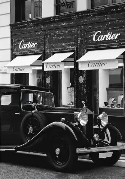 Cartier Paris | Vintage 1930 Rolls-Royce | Fashion Tribute
