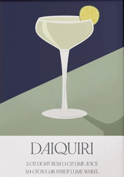 Daiquiri Recipe | Colorful Cocktail Art
