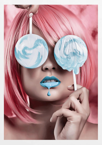 Lollipop Woman | Vibrant Decor Art