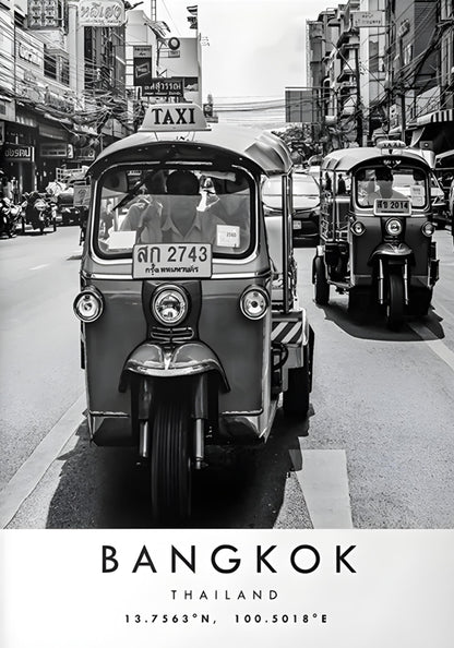 Bangkok Tuk-Tuk | Vibrant Urban Scene