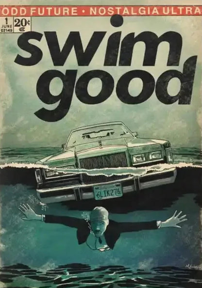 Frank Ocean | Swim Good Comic Art