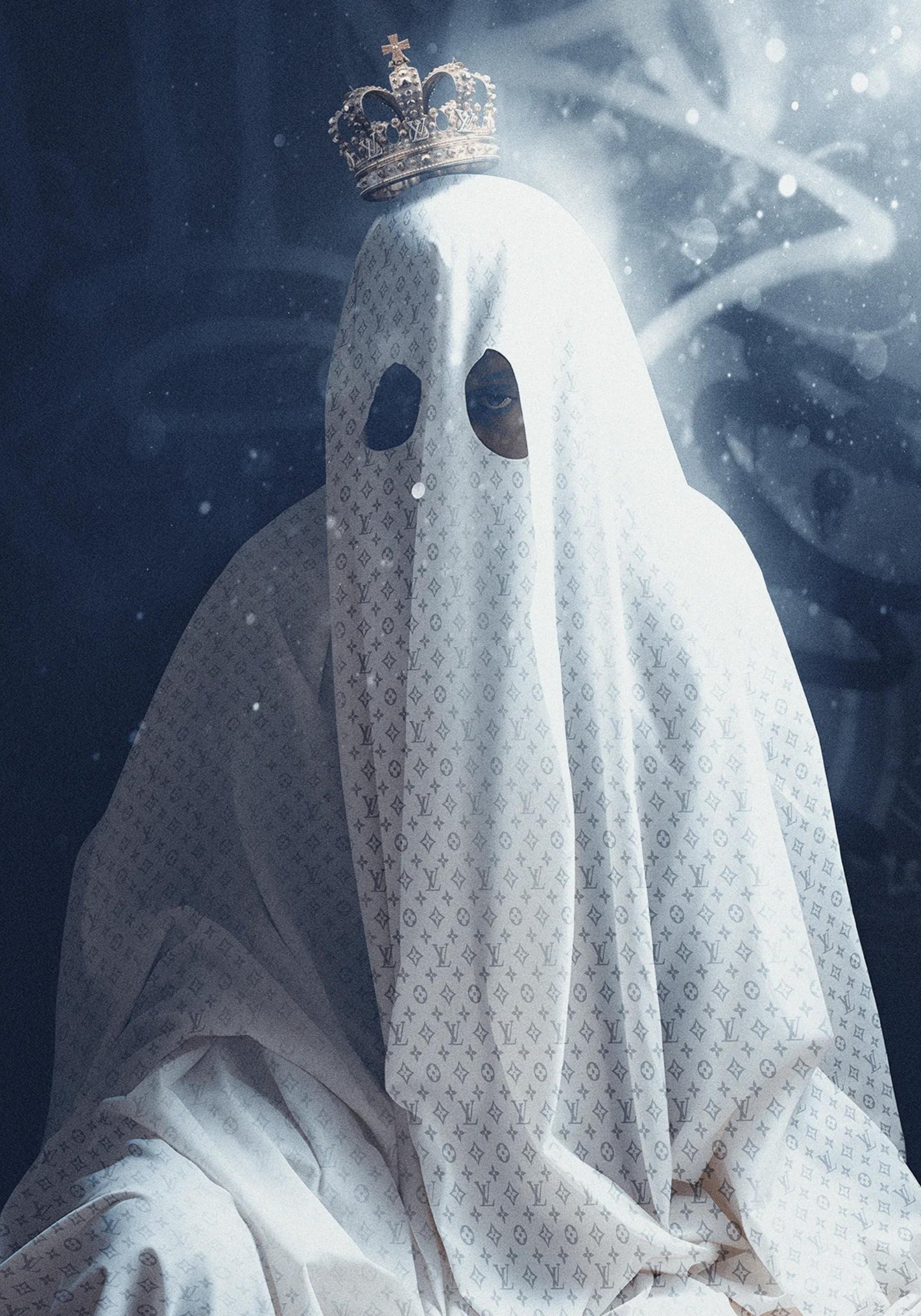 Luxury Ghost | Modern Art Poster | Contemporary Decor | High-Quality Print | Wall Art | Aesthetic Design | Home Decoration