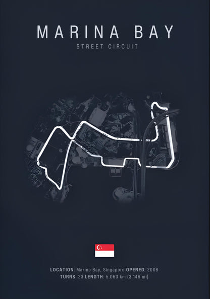 Marina Bay | F1 Circuit Layout