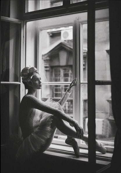 Ballet Dancer | Elegant Window Scene