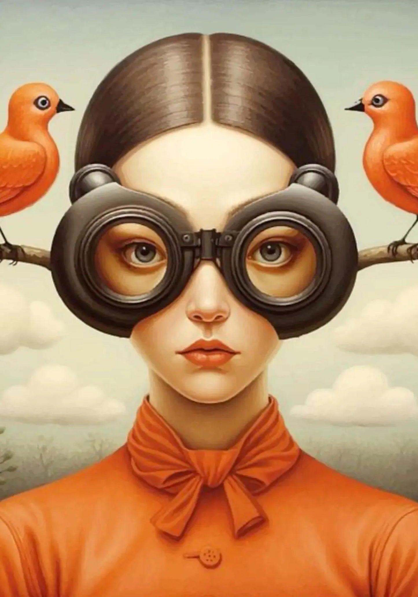 Birdwatcher's Solitude | Earthy Tones | Avian Connection
