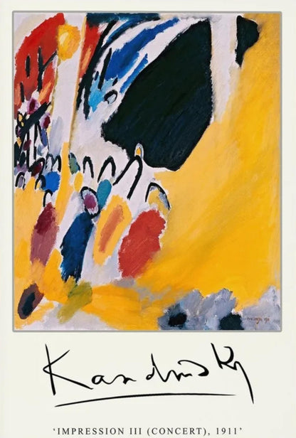 Impression III | Wassily Kandinsky | Vibrant Artwork