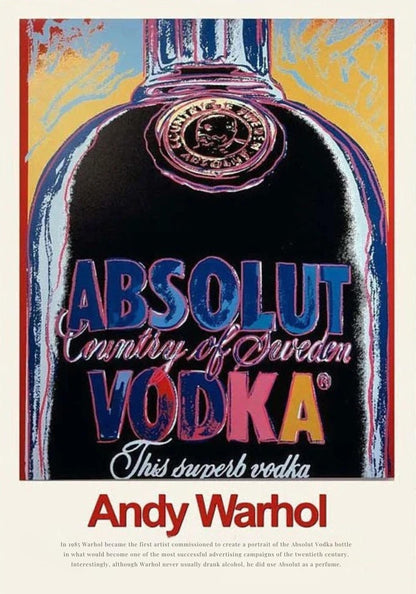Andy Warhol | Absolut Vodka Pop Art