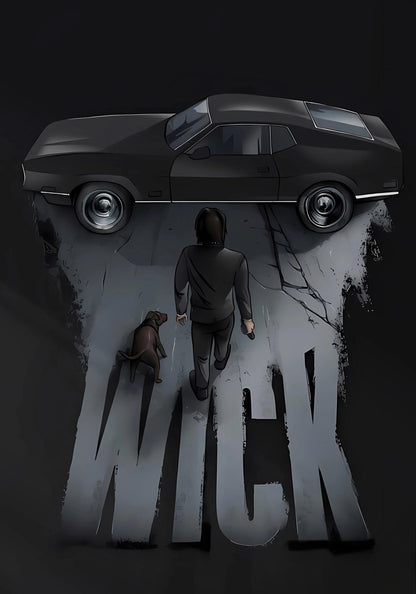 JOHN WICK #01 | Hollywood Movies | Movie Poster