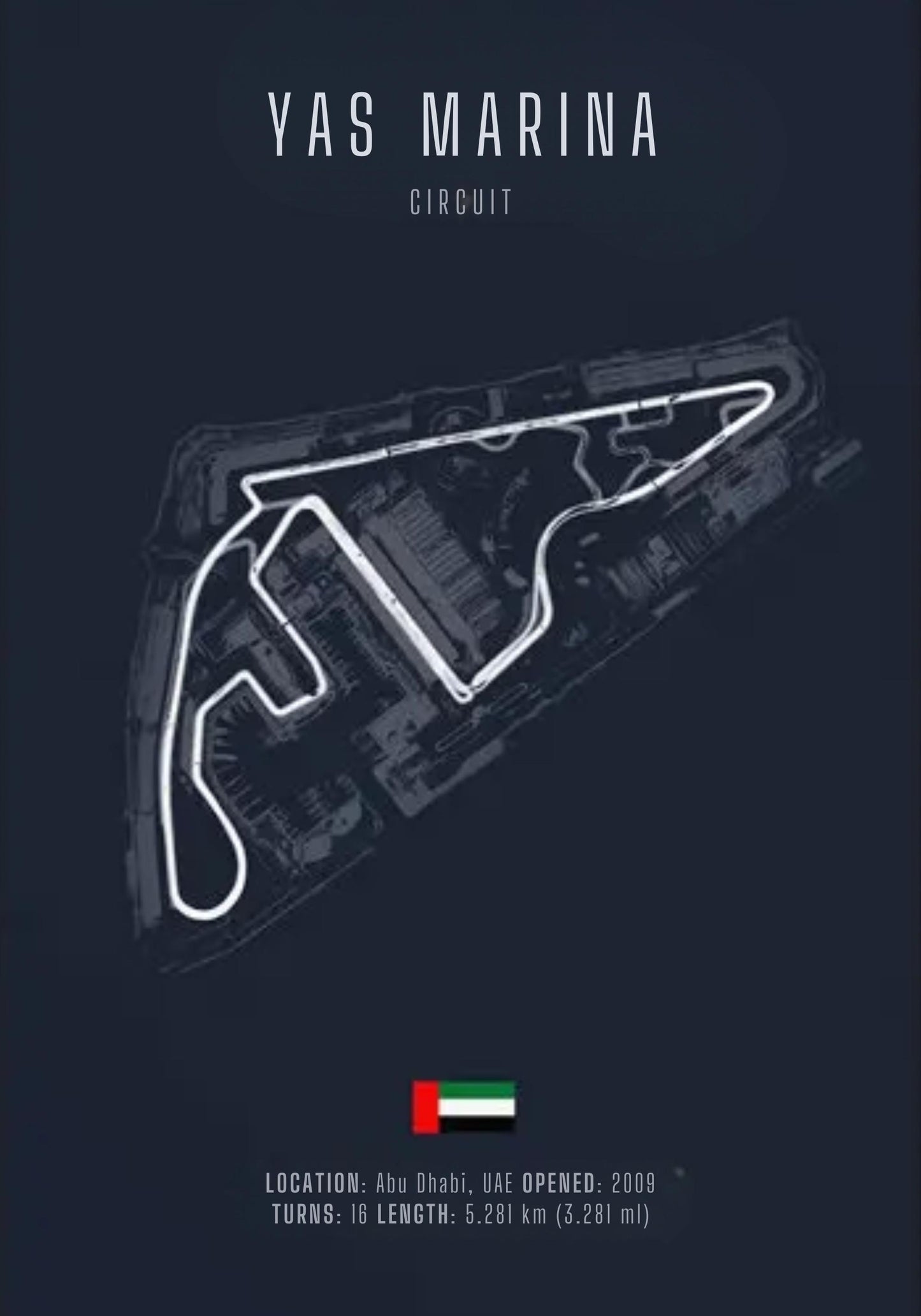 Yas Marina Circuit | F1 Track Layout