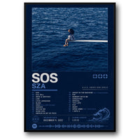 SZA SOS: OCEAN THEME
