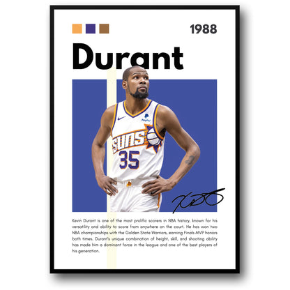 Kevin Durant | Phoenix Suns | Jersey Design