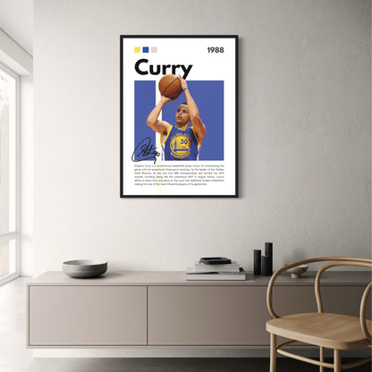 Golden State Warriors Tribute | Iconic Three-Point Shot | Blue-Gold Design