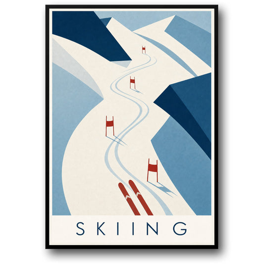 SKIING SCENE