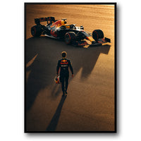 MAX VERSTAPPEN AT SUNSET