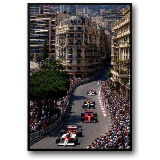 Monaco Grand Prix Racing | Vintage F1 Cars | Iconic Motorsport Display