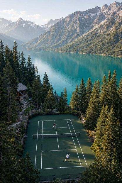 MOUNTAIN TENNIS COURT