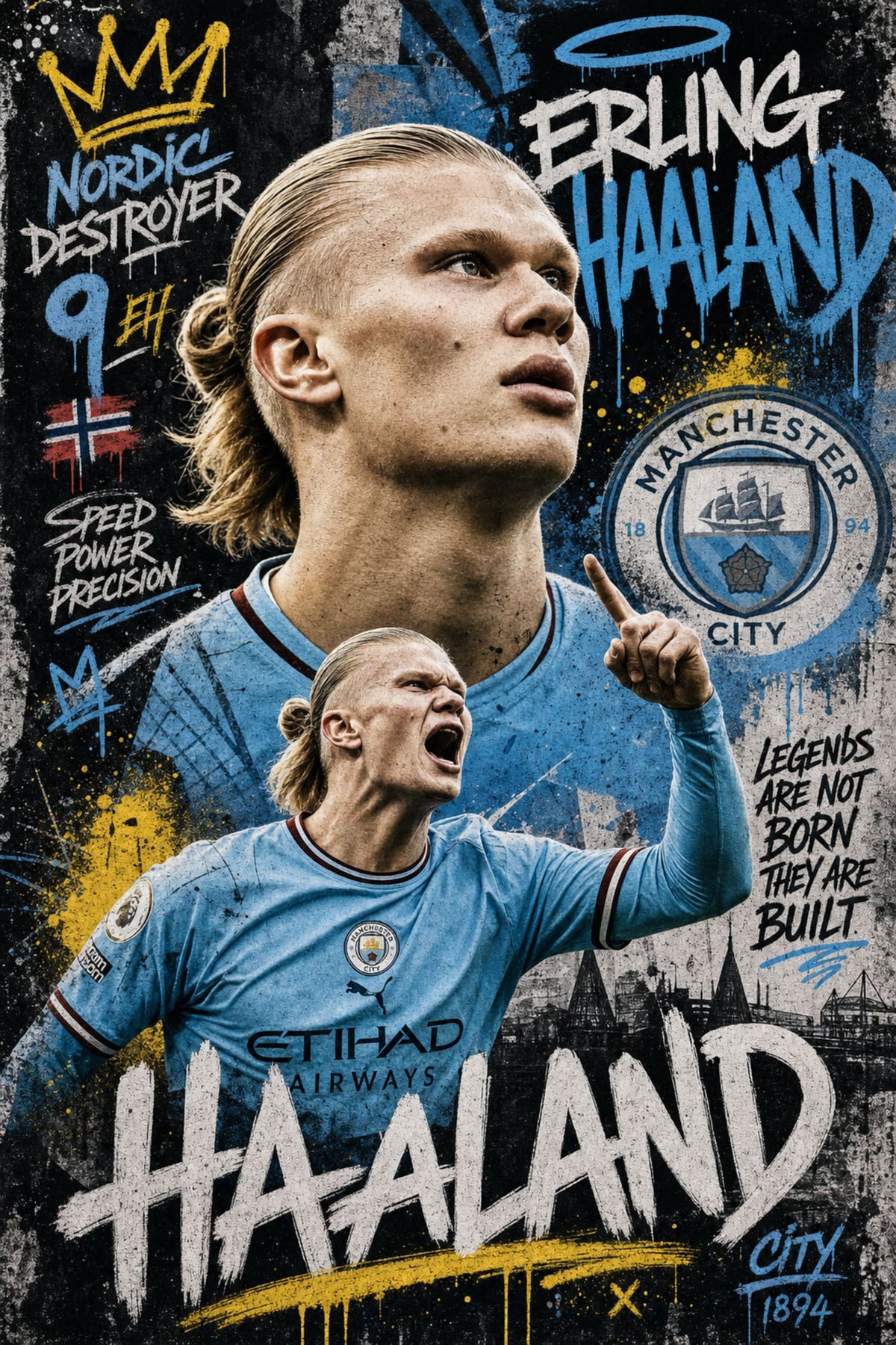 ERLING HAALAND: NORDIC FLAIR