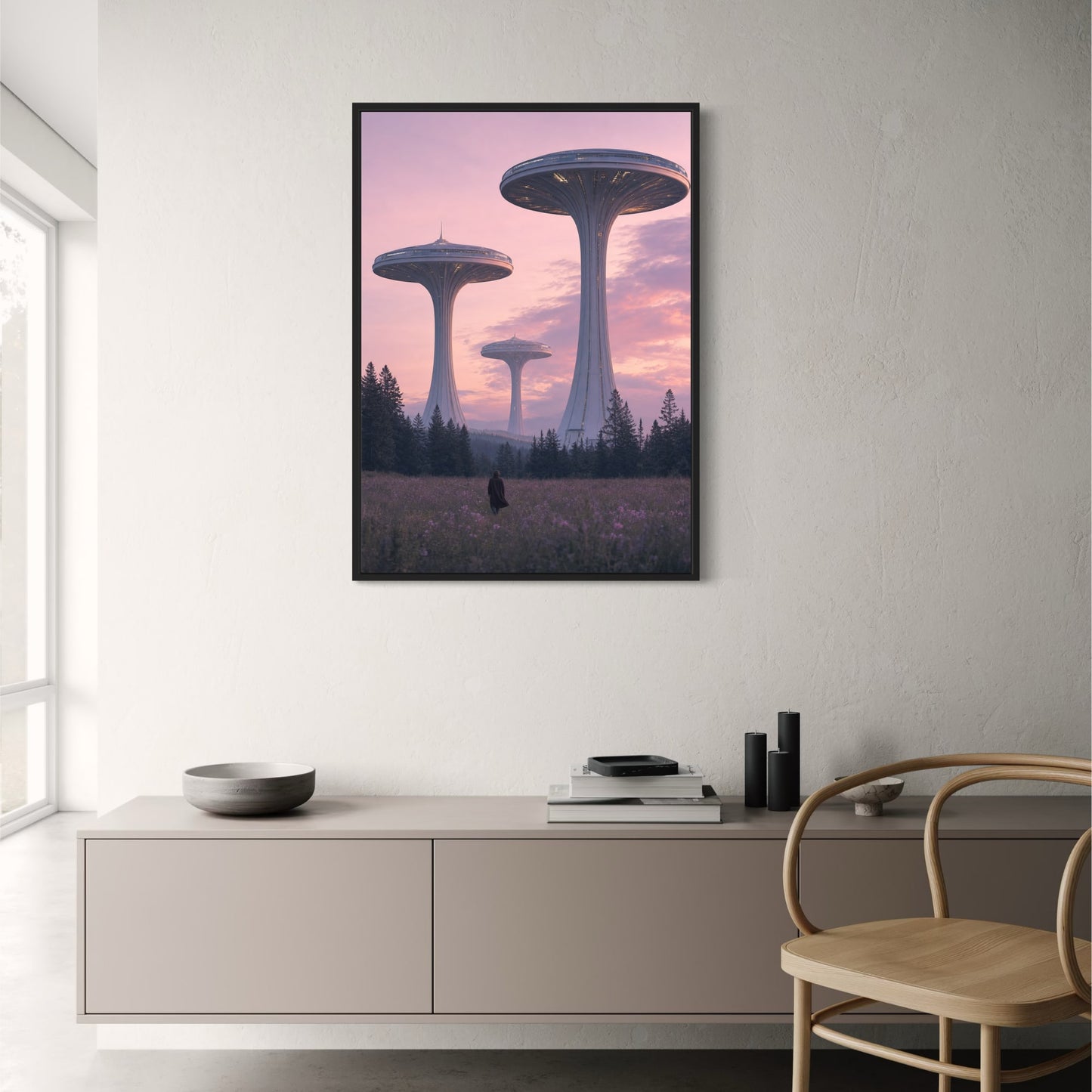 FUTURISTIC TOWERS