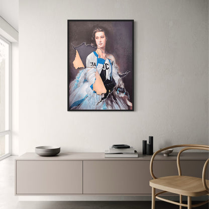 Neo-Classical Portrait | Modern Streetwear Fusion