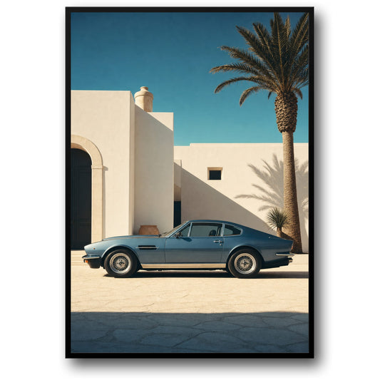 Vintage Car Art | Retro Style Photography | Classic Automotive Poster Print | Wall Decor | High-Quality Art Print for Home Decor