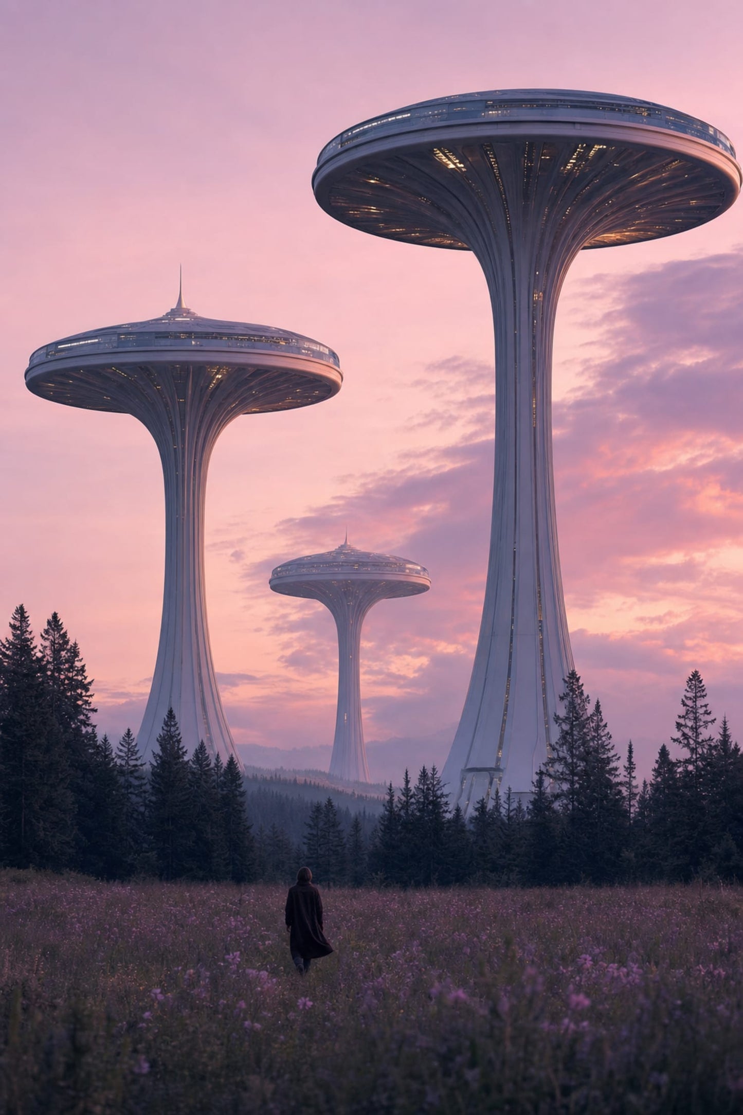 FUTURISTIC TOWERS