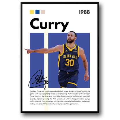 Stephen Curry | Warriors MVP Celebration | Vibrant Design