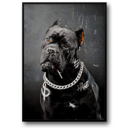 Black Dog Graffiti | Urban Street Art