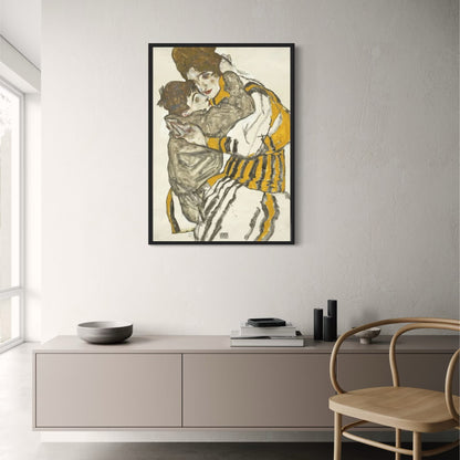 Egon Schiele | A Mother's Love | Art Nouveau Print