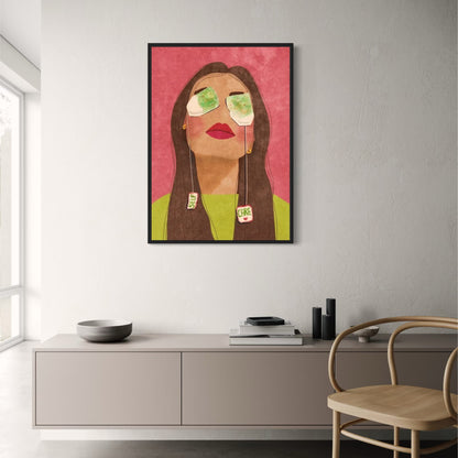 Tea Time Tranquility | Modern Art