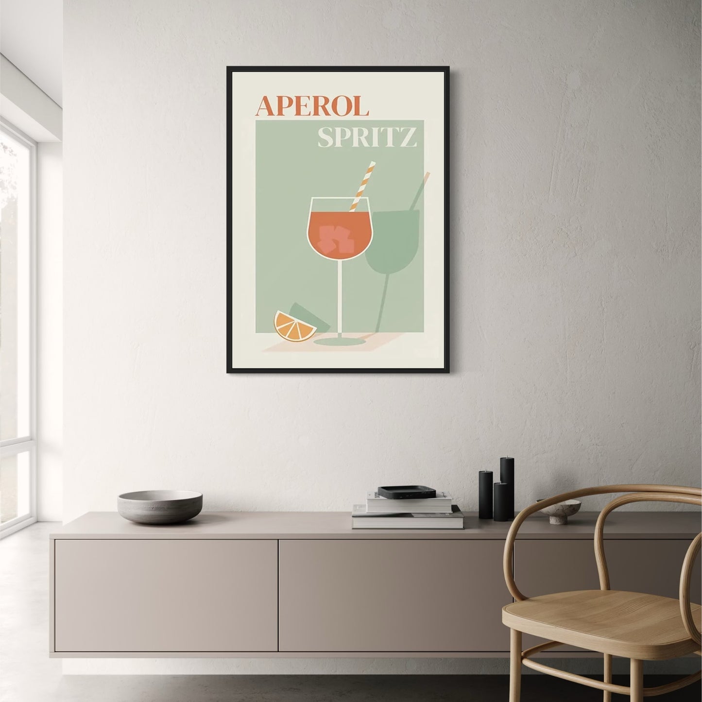 Aperol Spritz | Cocktail | Iconic Poster Collection | Celebrating Artistic Expression Across Styles and Eras