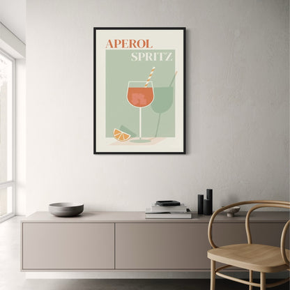 Aperol Spritz | Cocktail | Iconic Poster Collection | Celebrating Artistic Expression Across Styles and Eras