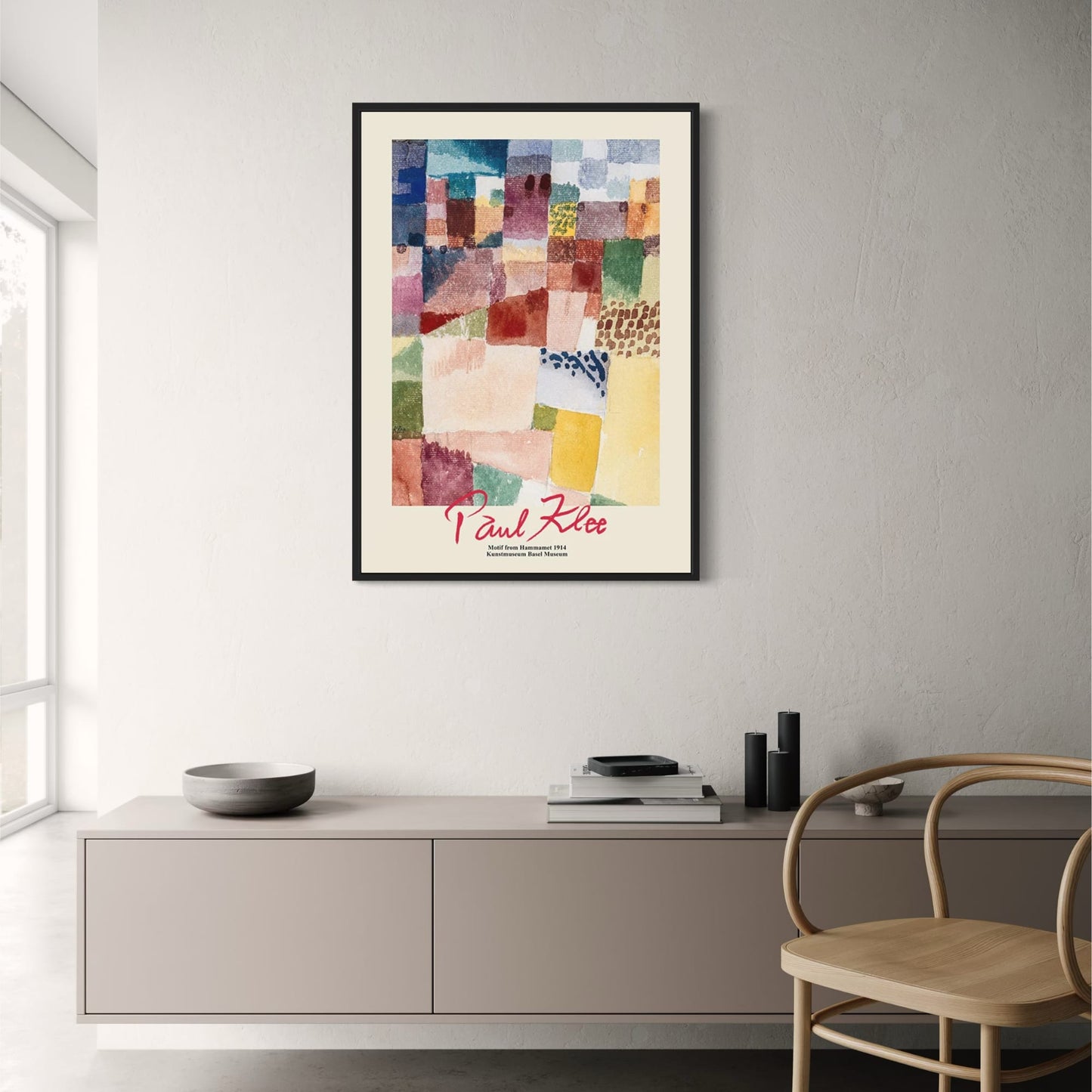 Paul Klee | Motif From Hammamet | Abstract Vibrant Art