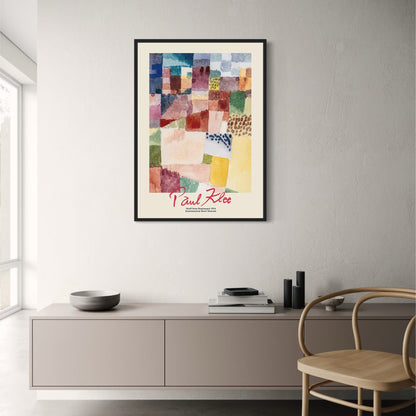 Paul Klee | Motif From Hammamet | Abstract Vibrant Art