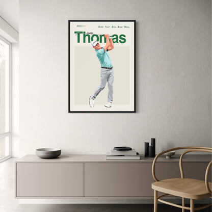 Justin Thomas | Golf Legend | Dynamic Art